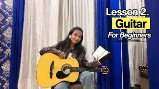 &ldquo;Guitar Lesson 2 for Beginners 🎸 | E Minor Chord + Basic Theory | Real Journey&rdquo; @fizzaslyf