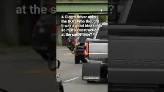 Что за стройка в Цицеро? Поезжайте вместе с расстроенным водителем.