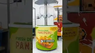 Automatic Panipuri Filling Machine🥙| Drop Nozzles | पानीपूरी की आटोमेटिक मशीन