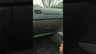 Ford Kuga Bonnet Open warning / Outside temperature gauge not working. Free 10 second fix!