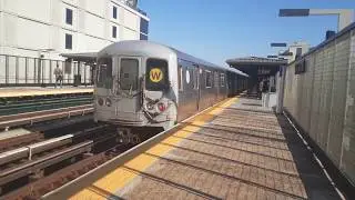 BMT Astoria Line action at 39th Avenue Station