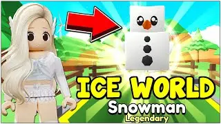 NEW PET LUCK IS OP!! I HATCHED THE STRONGEST PET In Punch Simulator Roblox NEW UPDATE ICE WORLD!