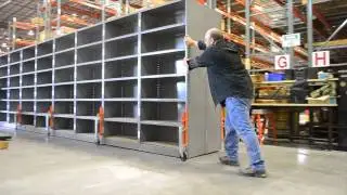 Move Gray Metal Shelving