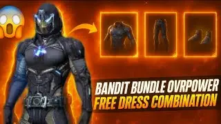 Bandit Bundle God Level Free Dress Combination || No Top Up Dress Combination || Mad Hyper Gaming 🔥