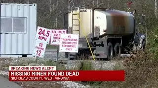 Missing miner found dead
