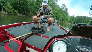 Captaining at a Highschool State Championship Fishing Tournament BIG BASS CAUGHT!