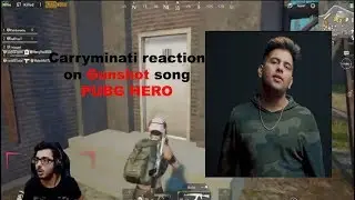Carryminati reaction on Gunshot Song | carryislive | Gunshot | pubgmobile