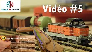 Plan de mon réseau de trains miniatures CDM rail, niveaux raccordés , pleine voie terminée - #5
