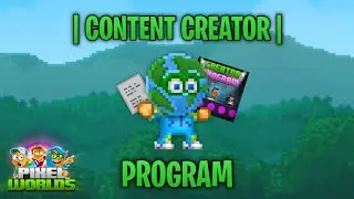 NEW CONTENT CREATOR PROGRAM IS HERE! | Pixel Worlds