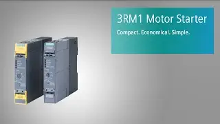 SIRIUS 3RM1 motor yol vericiler - işler daraldığında bile g&uuml;venle başlar