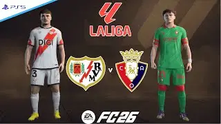 Rayo Vallecano v CA Osasuna | a Liga 25/26 - Round 21 | Full Match Simulation | FC 26 PS5&trade;[4K]