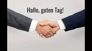 Begr&uuml;&szlig;ungen | #germangreetings #easygerman #basicgerman #learngermanwithfun #daf #a1german