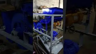 Magnetic Single Drum Separator. Efficient functioning. 9824041181 #magneticseparator #magneticdrum