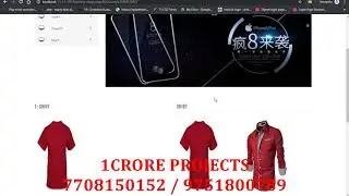 Online Shopping Cart using PHP  -  1Crore Projects