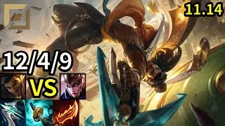 Akshan Top vs Quinn - KR Grandmaster | Patch 11.15