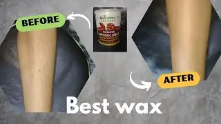 White and Dark Chocolate wax || Half Leg Wax
