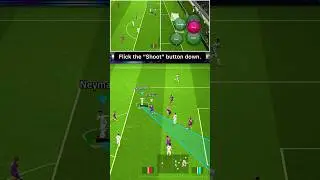 How to Special Double Touch + Shot Curl = 🔥☠️ #efootball #efootball2024 #efootball2024mobile