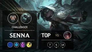 Senna Top vs Akali - EUW Challenger Patch 10.2