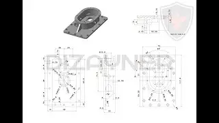 CATIA V5 PART DESIGN - PART # 0003