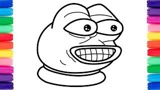 Pepe the Frog Drawing Step by Step How to Draw Pepe the Frog monkaLaugh