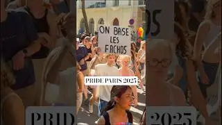 PRIDE PARIS 2025 - Le D&eacute;fil&eacute; (1) #prideparis2025 #prideparis #gayprideparis #marchedesfiertesparis