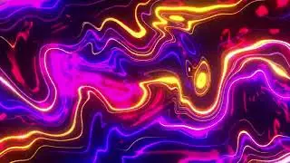 *SHORT VERSTION* Bright lines and liquid Abstract Pink, Gold, Purple streaming/twitch background scr