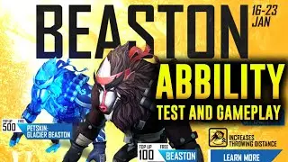New Pet Beaston Abbility Test | Free Fire New Pet Beaston Abbility Test And Gameplay,