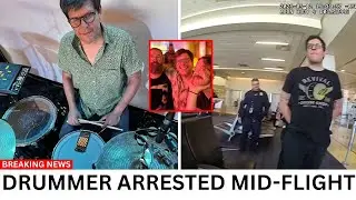 Shocking moment Lord Buffalo drummer is hauled away by ICE