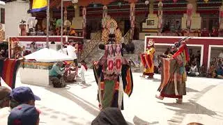 Ladakh Festival 2019 Leh Part 23: Mask (Cham) dances at Soma gompa