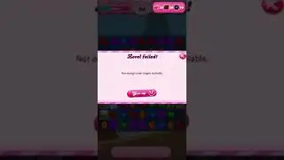 Candy Crush - Level 1457 (funny fail)