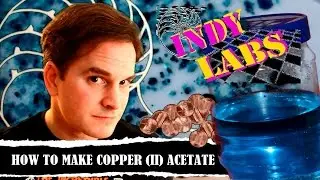How To Make Copper II Acetate - Indy Labs #13 (At Home DIY Science)