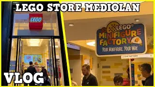 LEGO STORE W MEDIOLANIE 🇮🇹 I FABRYKA MINIFIGUREK | VLOG