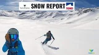 Fresh Snow and Violent Winds Hits The Alps Snow Report Tignes/Val D&Igrave;sere 30/03/2024