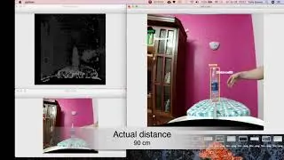 Object Detection along with Distance Measurement using Calibrated Stereo Camera