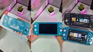 Nintendo Switch Lite UNBOXING Turquoise Color !!