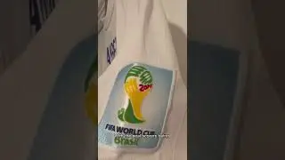 Match worn England shirt