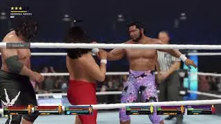Wild Samoans vs The Headshrinkers Vs The Islanders