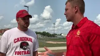 WATCH NOW: Garner-Hayfield-Ventura coach Brandon Kammrad talks Cardinal football