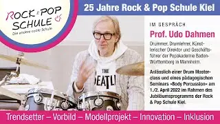 25 Jahre Rock & Pop Schule Kiel &ndash; Interview mit Prof. Udo Dahmen