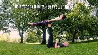 Acro Yoga Basics - Back Plank