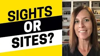 AEE - Sights or Sites? Which to Use For Travel in English