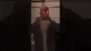 Lifesize Animated Zombie Halloween Prop