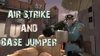 TF2 : Air Strike and Base Jumper [Live Commentary]