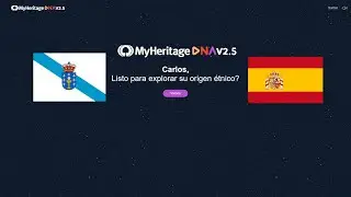 Myheritage v2.5 Updated results from Galicia, northwest Spain