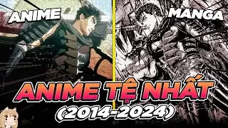 THE WORST ANIME SERIES FROM 2014 - 2024