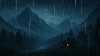Tranquil Rain Ambience | Deep Night Fantasy Mood
