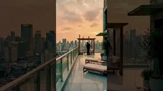 Building  ROOFTOP TERRACE                                       #building  #renovation #viral