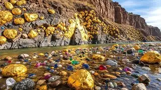 “Incredible Natural Gold & Gemstone Deposit – You Have to See This!”