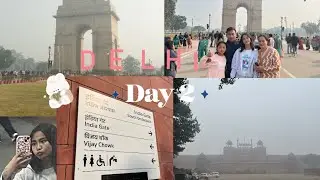 Day 2 in Delhi | exploring Sarojini nagar market | India gate | 28/12/25 |