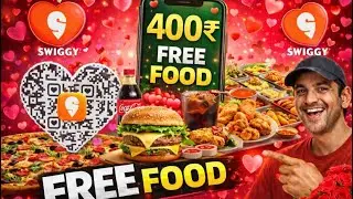 🍟🍱Swiggy 600₹ Food Only 50₹ | Swiggy Heart Qr Code | Swiggy Coupon Code Today @akashgaur 